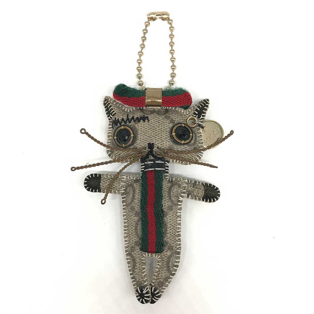 【正規店購入未使用】GUCCI グッチ  グッチョリ クリスティーナ 猫 正規店購入未使用】GUCCI グッチ グッチョリ クリスティーナ 猫