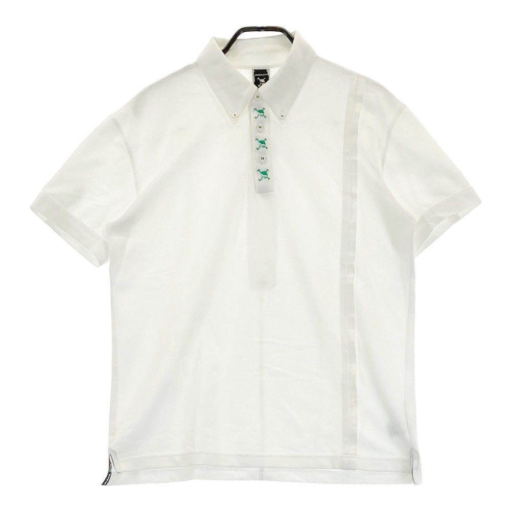サイズ：XL OAKLEY オークリー  半袖ポロシャツ ボタンダウン  ホワイト系 [240101253412]# ゴルフウェア メンズ ストスト
