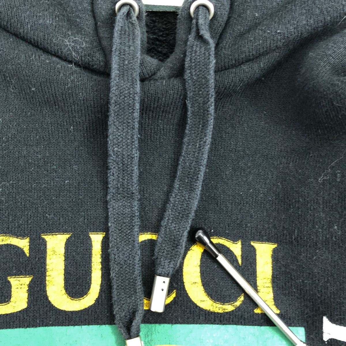 GUCCI / グッチ | オールドロゴ プリント パーカー | M