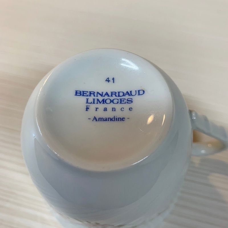リモージュ ヴィンテージ カップ＆ソーサー 1客 BERNARDAUD LIMOGES