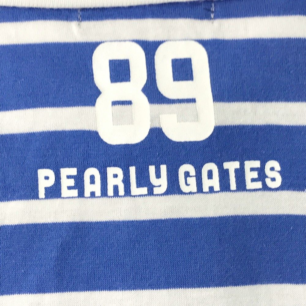 サイズ：0 PEARLY GATES パーリーゲイツ 半袖ポロシャツ ボーダー柄