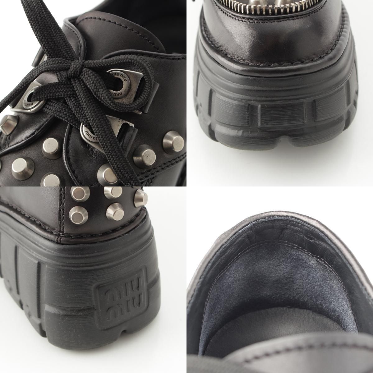 厚底 ジップモチーフ