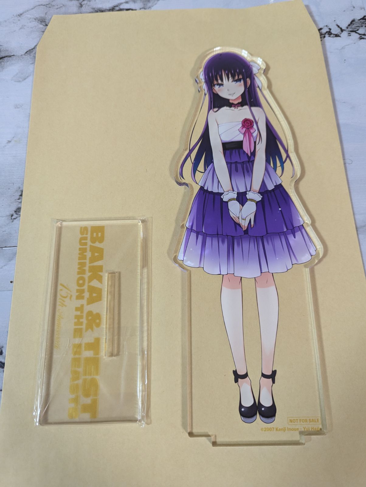 バカとテストと召喚獣 特大アクリルスタンド 霧島翔子