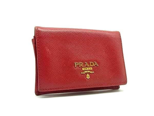 PRADA プラダ サフィアーノレザー カードケース カード入れ 名刺