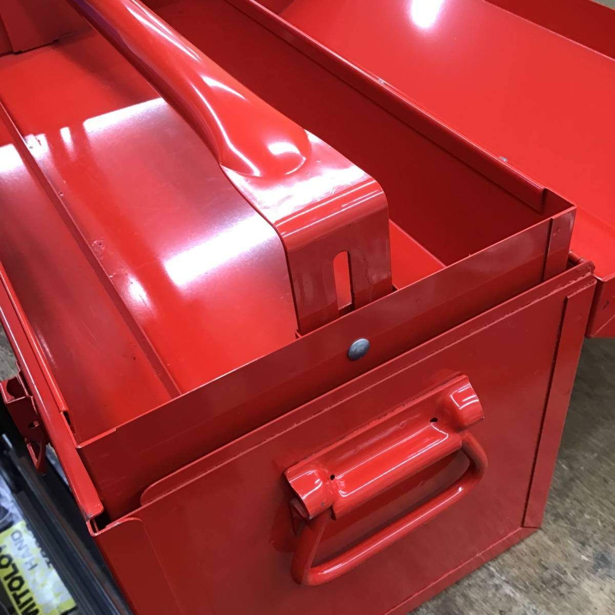 中古美品】スナップオン/Snap-on 2段ポータブルメタルツールケース 