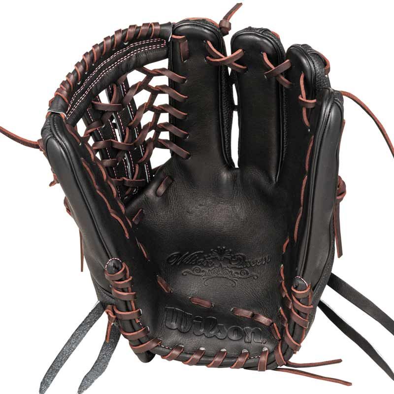 ウィルソン WILSON 女子ソフトボール用 Wilson Queen DUAL ユーティリティ用 95型 ソフト グラブ グローブ クィーン 25SS WBW103158 ブラックSS