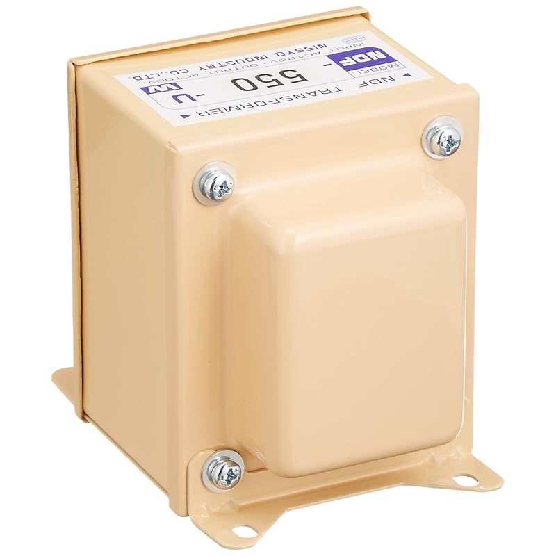 日章工業 変圧器 海外 普及型 AC110V AC127V AC100V 550W NDFシリーズ NDF-550U 0