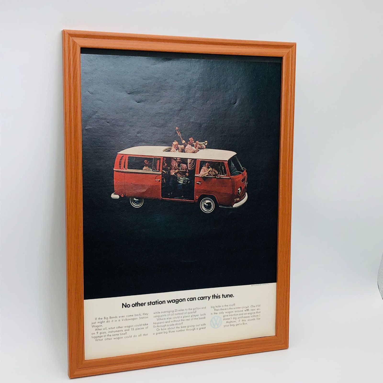 ビンテージ 広告 ポスター 『 フォルクスワーゲン (Volkswagen