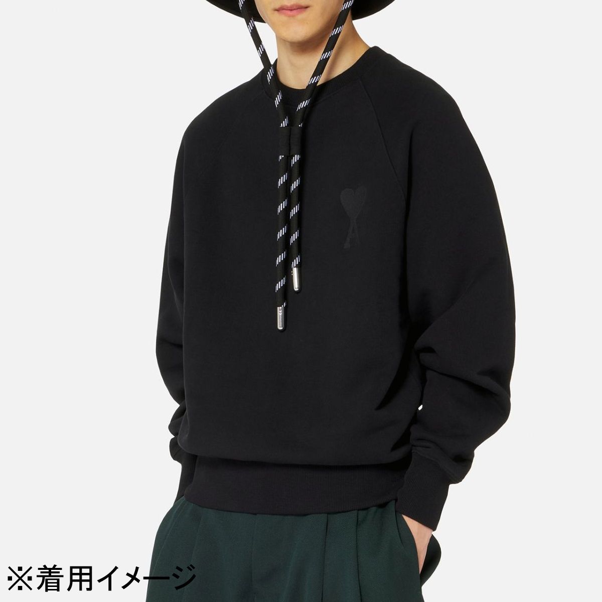 中古美品 AMI PARIS アミパリス スウェット トレーナー USW002.747 