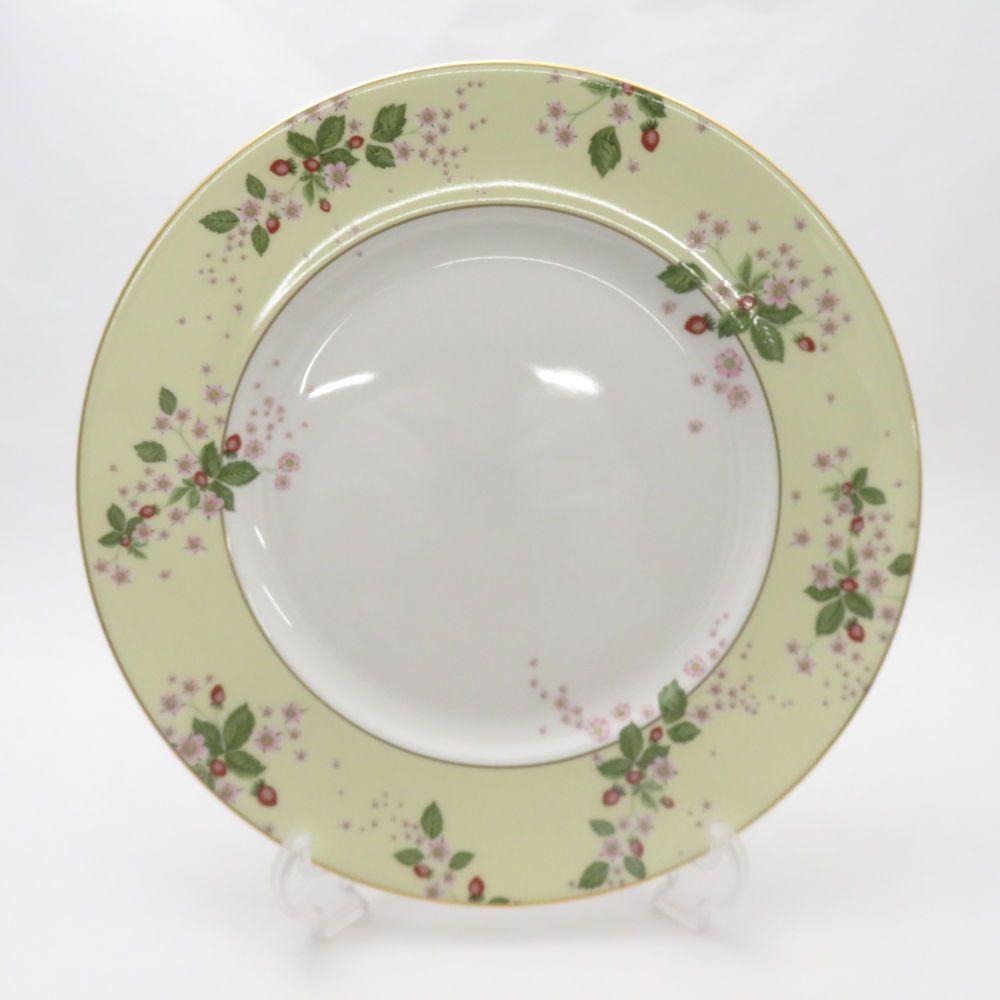 WEDGWOOD ウェッジウッド ワイルドストロベリー ブルーム 大皿 27cmプレート ディナー SY9977A3 