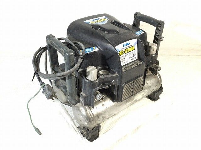 品 SEIWA 精和産業 セイワ ハンディーコンプレッサー HC-1250DX 一般圧2口 エアーツール 塗装 電動 エアコンプレッサー117472