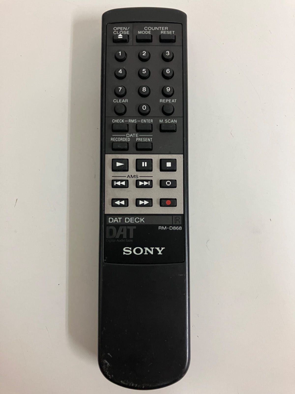 SONY RM-D868 DATリモコン あかる