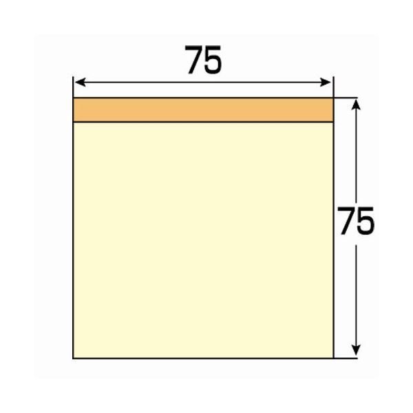 まとめ スマートバリュー ふせん 75×75mm 桃 P314J-P-10 ×5セット