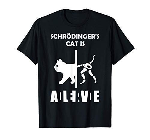 シュレディンガーの猫-死んで生きている-物理オタク Tシャツ - メルカリ