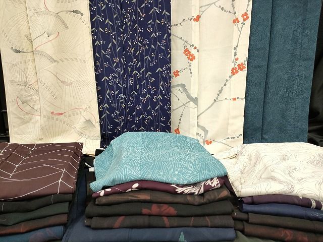 平和屋本店■夏物 小紋 絽 紗 まとめて20点 花柄 手描き 着用可能多数 全て正絹 se3590 平和屋本店□夏物 小紋 絽 紗 まとめて20点 花柄 手描き 着用可能多数