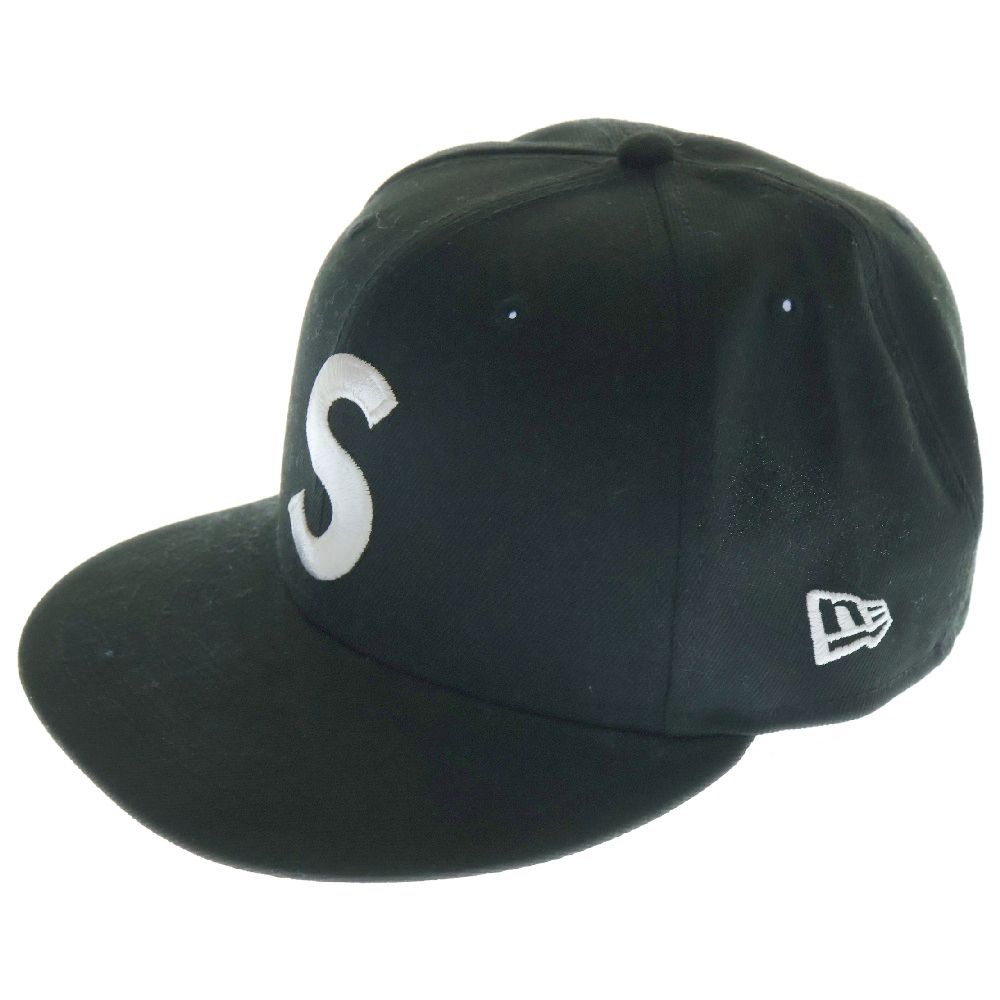 Supreme Screw Ball S Logo New Era 59Fifty Fitted Hat Black - FW24