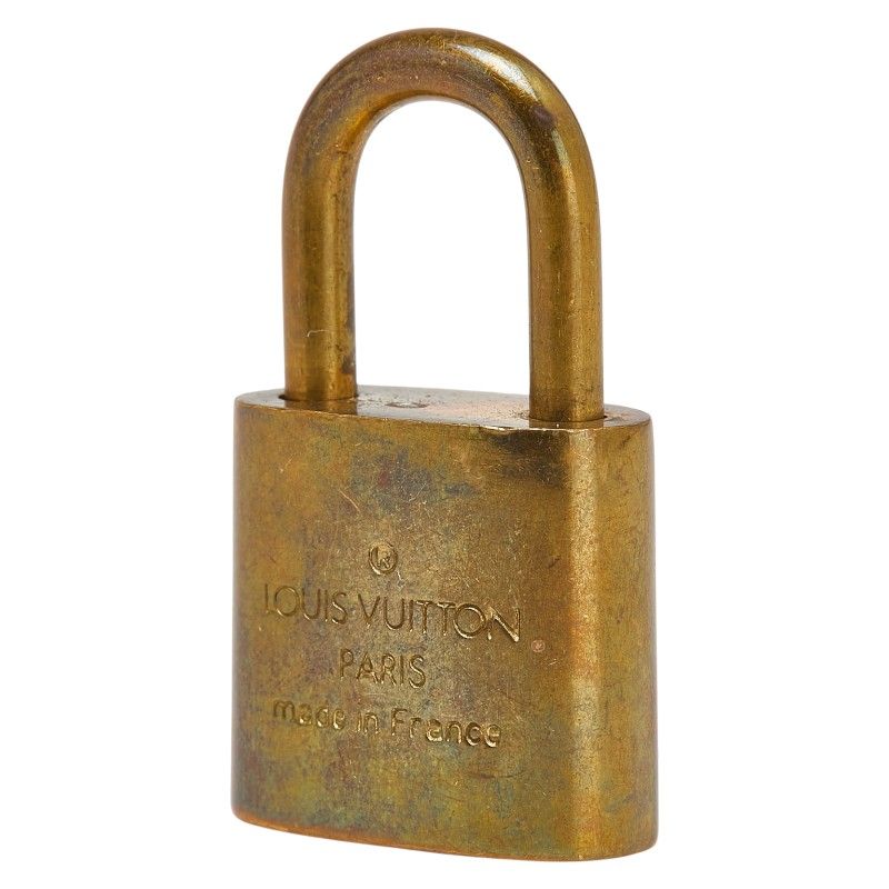 ★LOUIS VUITTON ルイヴィトン カデナ 南京錠 ダイヤル式 ゴールド LOUIS VUITTON □美品□ ルイヴィトン ダイヤルロック式 カデナ