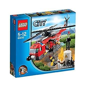 【中古】レゴ (LEGO) シティ ファイヤーヘリコプター 60010