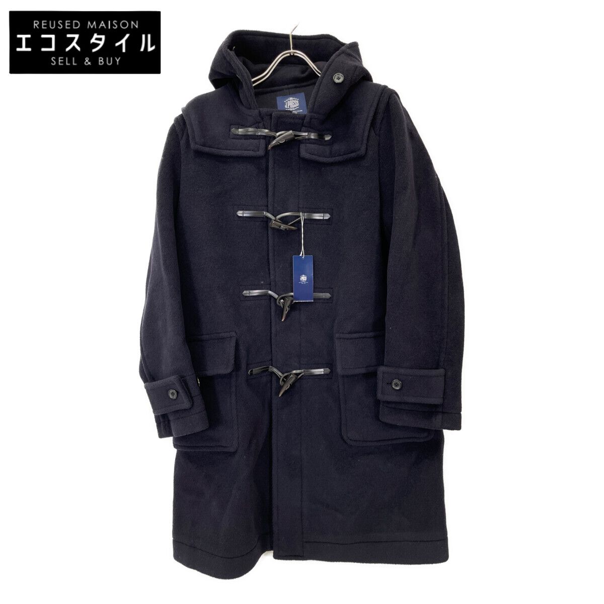 J.PRESS ジェイプレス MAGIC CUBA BEACH ﾄﾘﾌﾟﾙﾊﾟｲﾙ ﾀﾞｯﾌﾙｺｰﾄ M