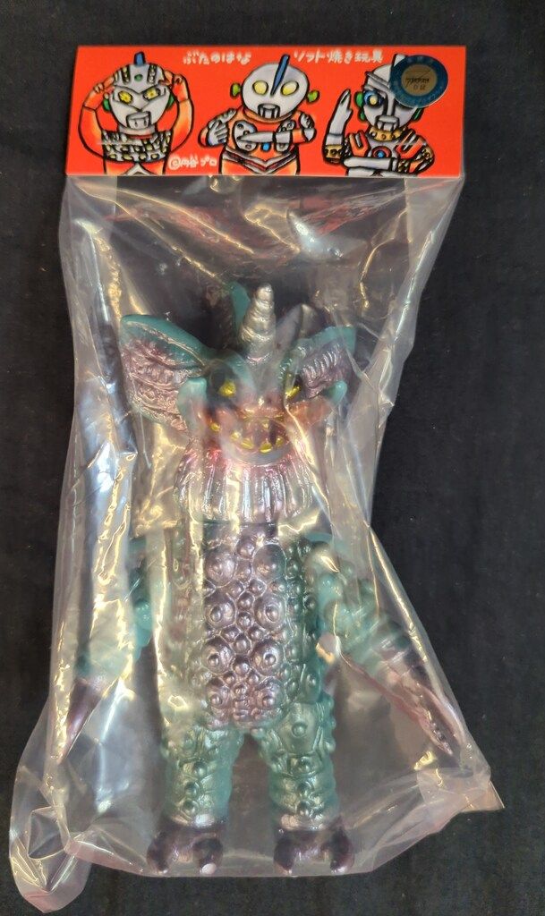 ぶたのはな ソフト焼き玩具 ユニタング　ソフビ　ブルーグレー成型 ぶたのはな ソフト焼き玩具 ユニタング ブルーグレー成型