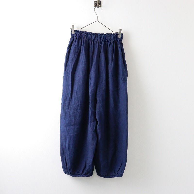 blueingreen 高城染工　リネンぶかぶかパンツ　サルエル　リネン 高城染工 blueingreen ブルーイングリーン サルエルパンツ リネン