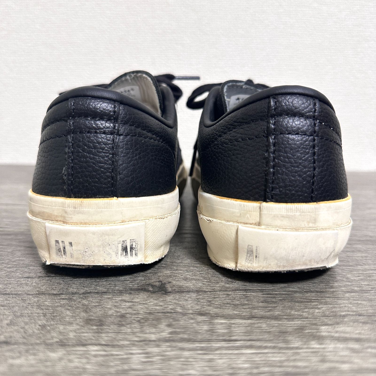 新品アダムエロペ 別注 converse STAR&BARS レザー コンバース アダムエロペ別注 Converse STAR&BARS 1CL639 本革 レザー