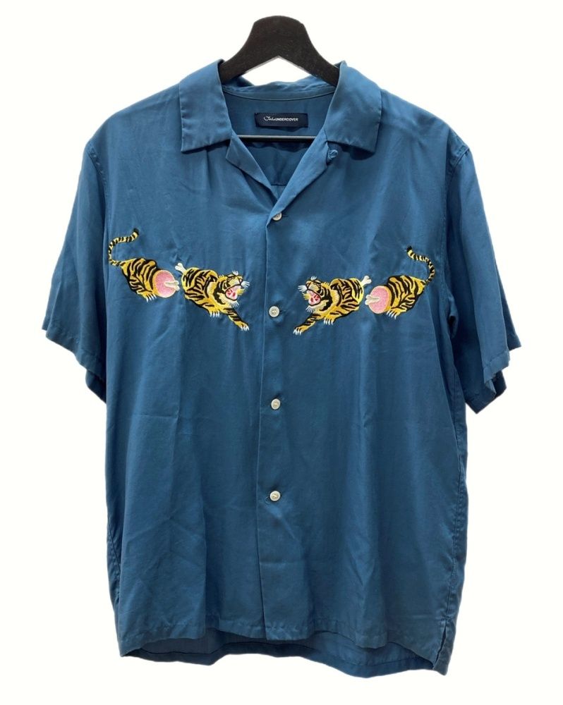 John UNDERCOVER アロハシャツ アンダーカバー UNDERCOVER John OPEN COLLAR S/S SHIRT オープン