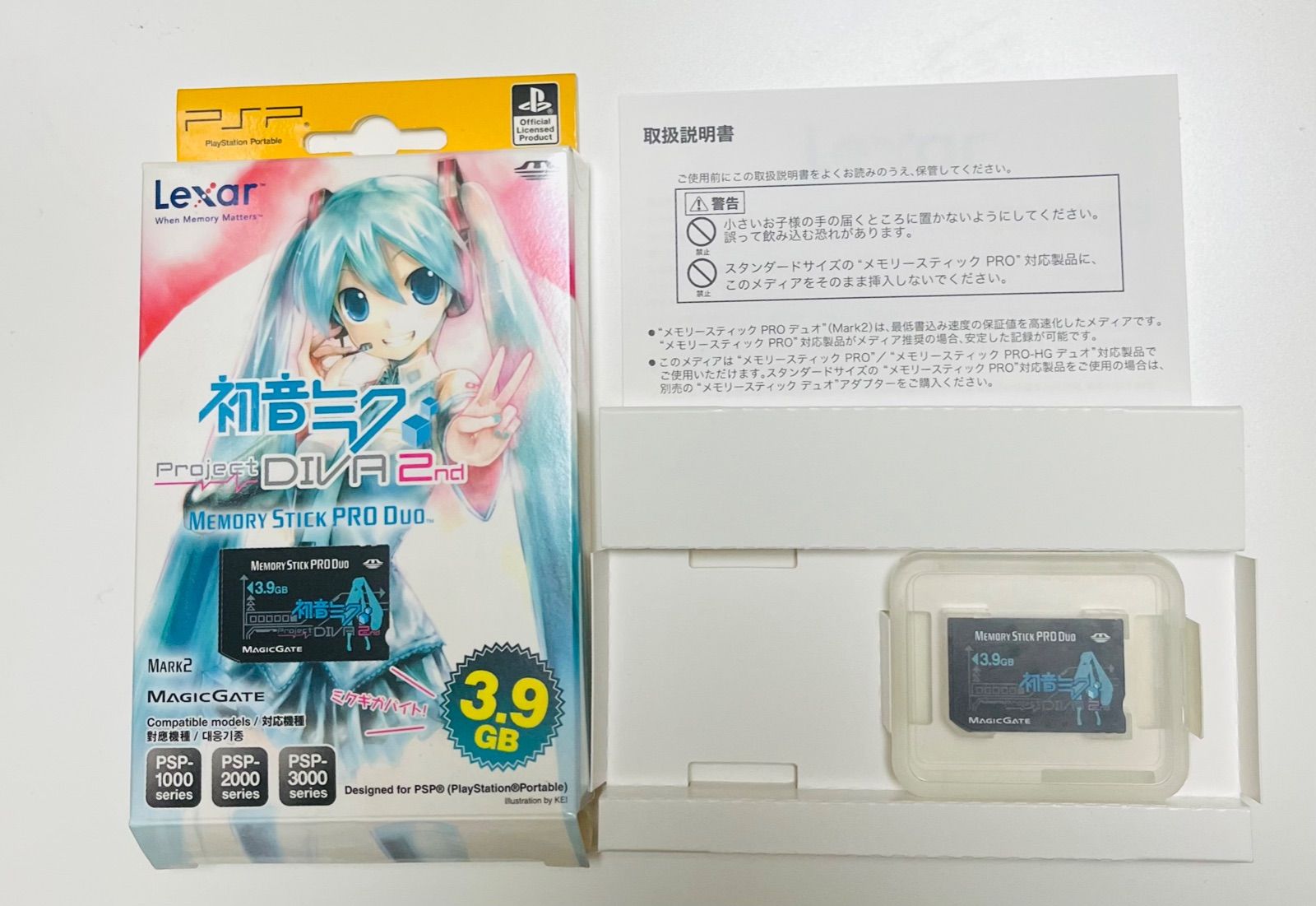 海外限定 初音ミク Project DIVA 2nd MEMORY STICK Duo 8900円 PC