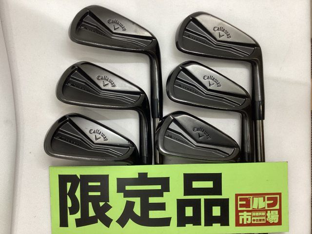キャロウェイ Xフォージド ブラック アイアン6本セット メンズゴルフ 限定 黒 キャロウェイ Xフォージド ブラック アイアン6本セット メンズゴルフ