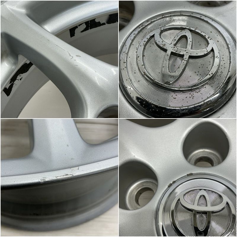 中古 17インチ アルミ トヨタ エスティマ 純正 4本セット C-HR