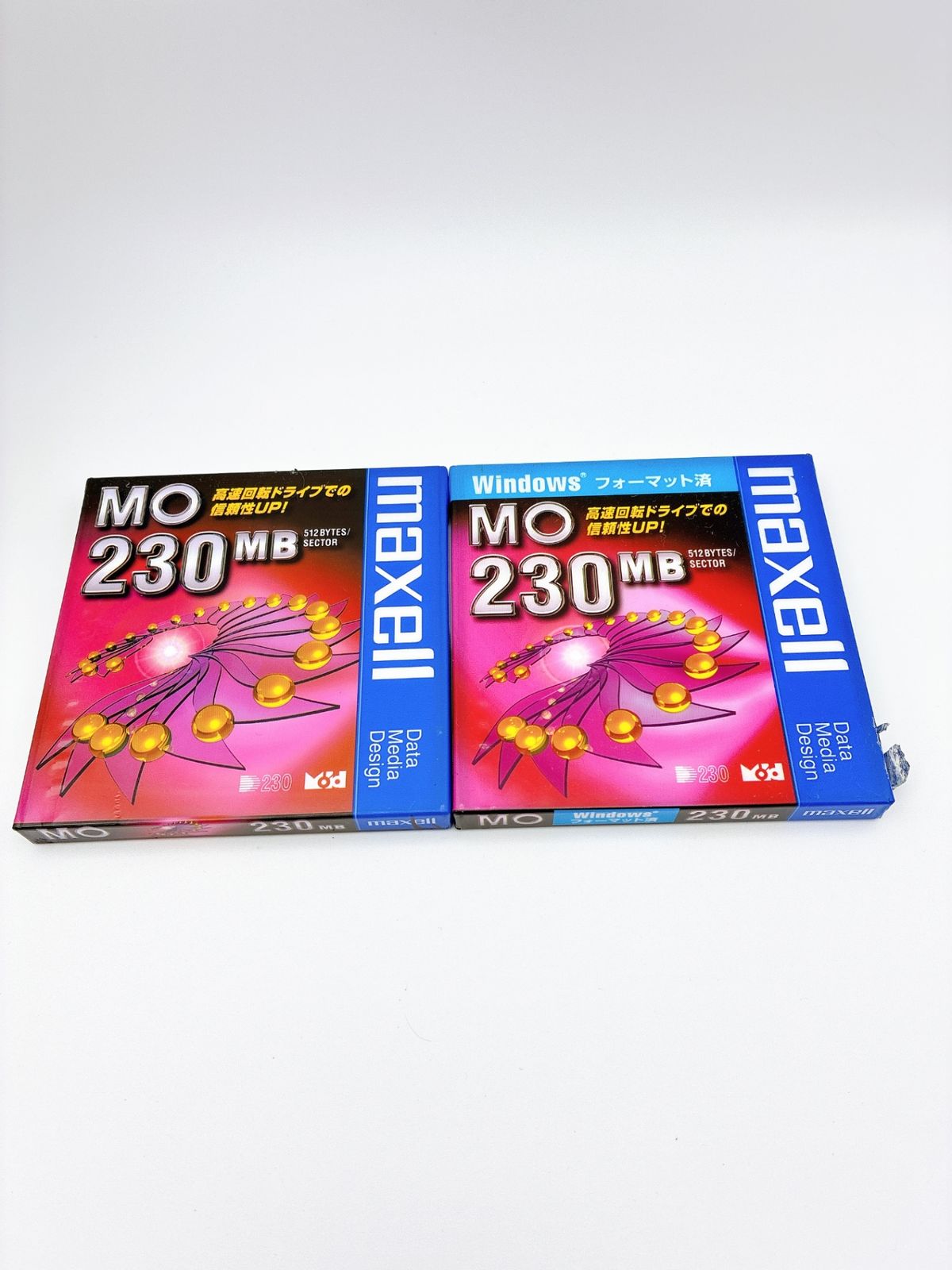 maxell/マクセル MOディスク 3.5型MO 230MB Windowsフォーマット