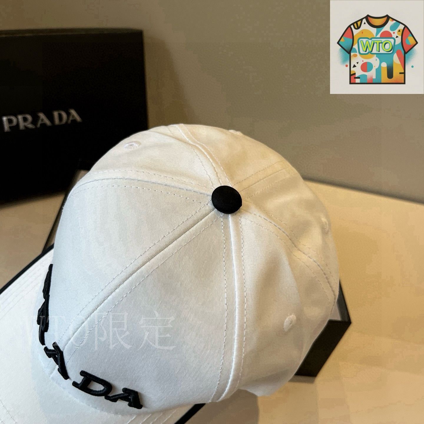 プラダ（PRADA）クラシック ベースボールキャップ01-3 - メルカリ