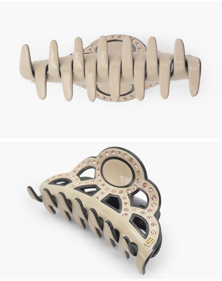 美品 アレクサンドル ドゥ パリ リズレ Mサイズ レースモチーフ ヘアクリップ 新品未使用 アレクサンドル ドゥ パリ ヘアクリップ