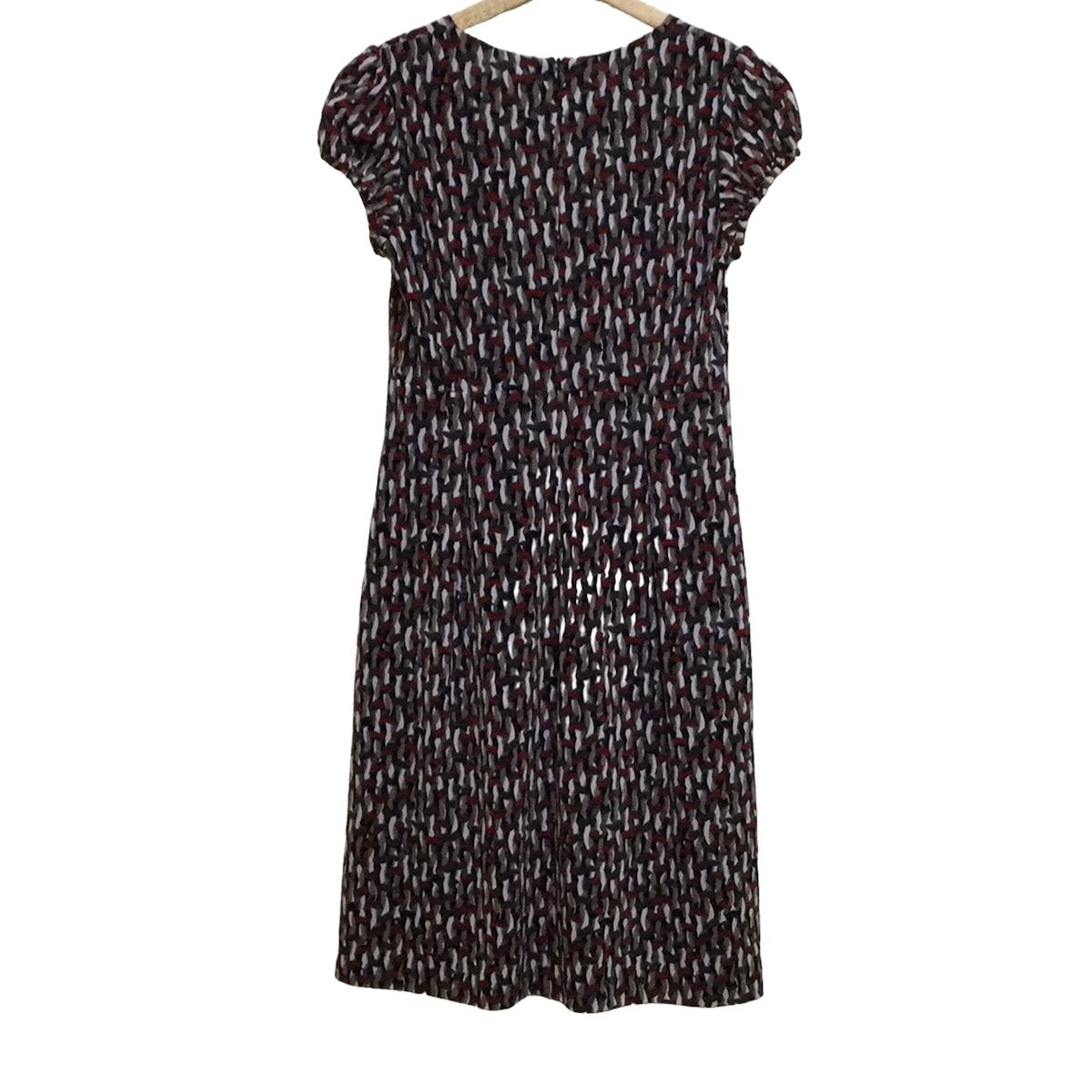 ANAYI ワンピース　38 ANAYI(アナイ) ワンピース サイズ38 M レディース - 黒×レッド×マルチ