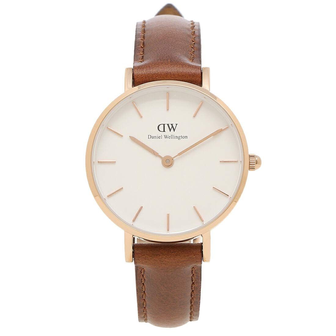 ダニエルウェリントン 腕時計 レディース Daniel Wellington DW00100231 DW00600231 ホワイト ブラウン ローズゴールド 並行輸入品