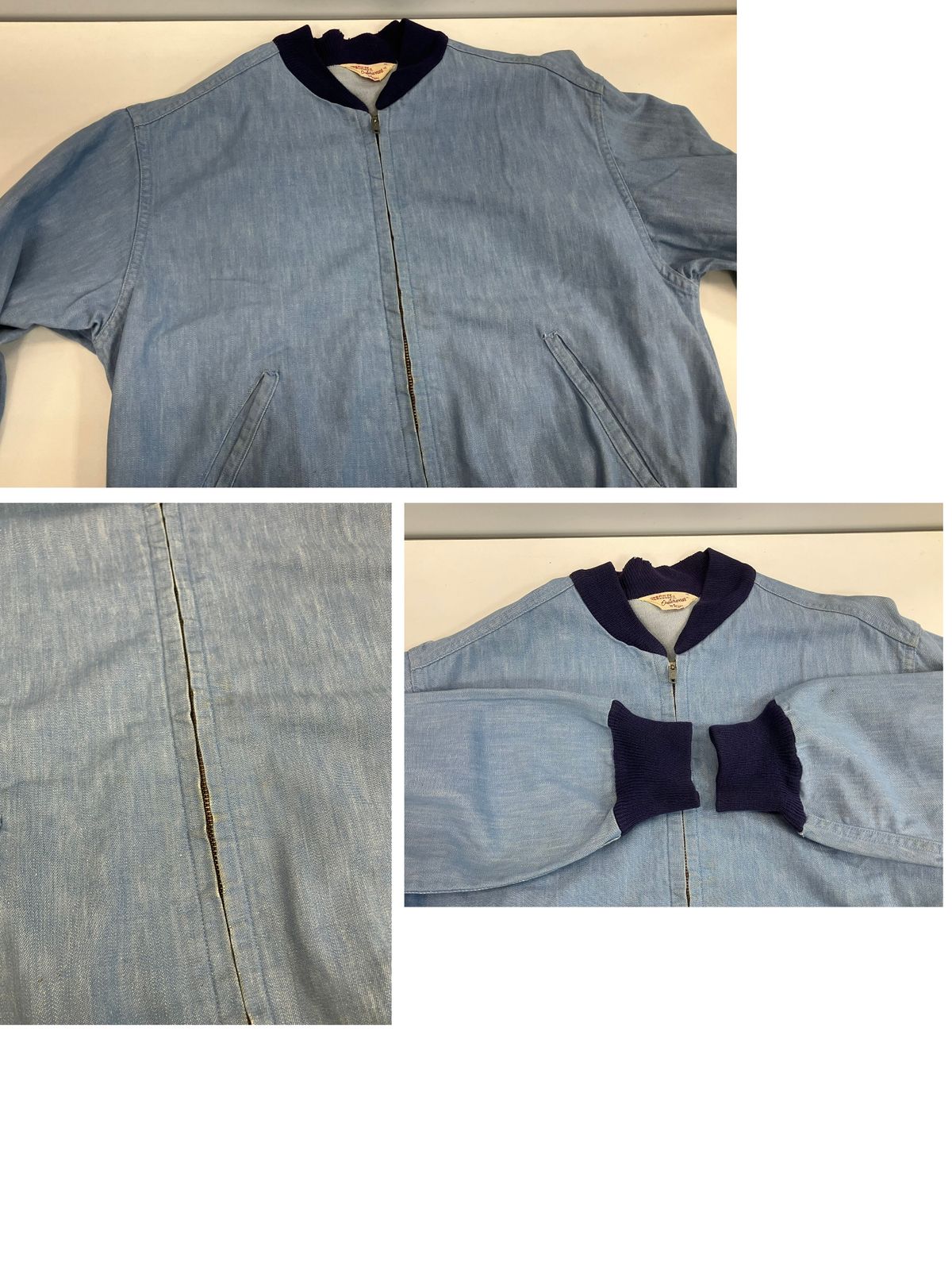 50s HERCULES シャンブレージャケット シアーズ ヴィンテージ 60s