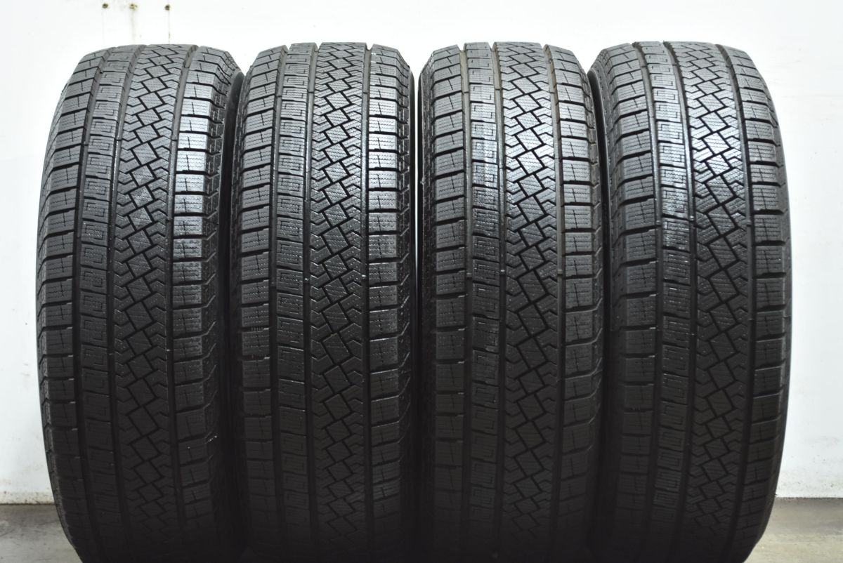 バリ溝 ピレリ アイスゼロ アシンメトリコ 195|65R15 4本 2025年製造 ヴォクシー プリウス ステップワゴン セレナ インプレッサ