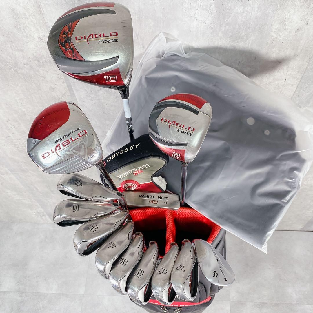 X244 Callaway キャロウェイ PING メンズ ゴルフ クラブセット X244 Callaway キャロウェイ PING メンズ ゴルフ クラブセット