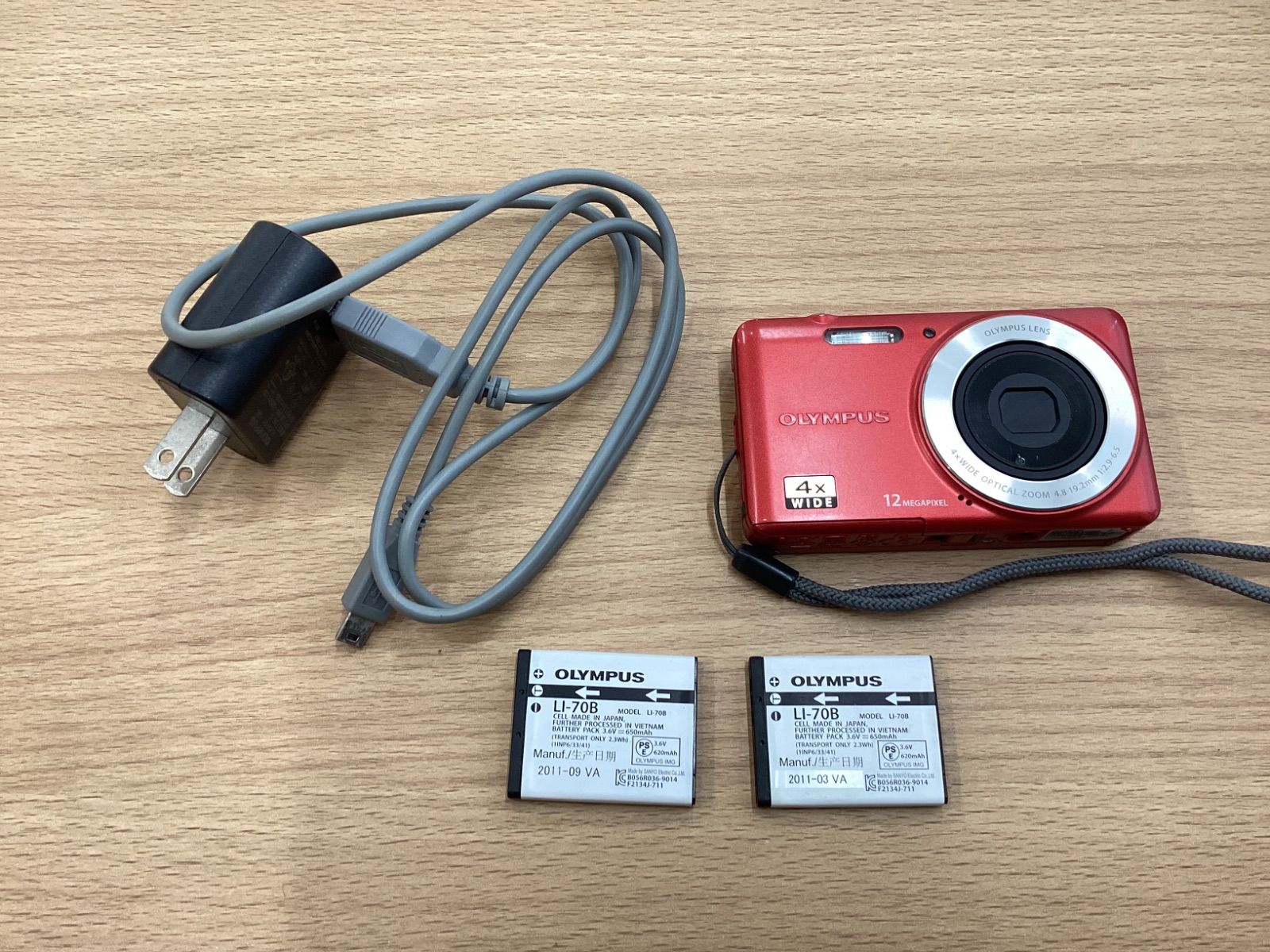 O282 オリンパス OLYMPUS VG-110 コンパクト デジタルカメラ - メルカリ