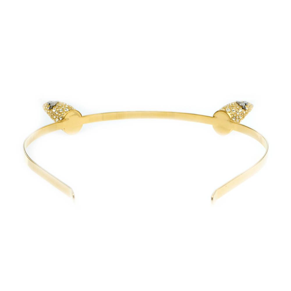 ゴールド ラインストーン