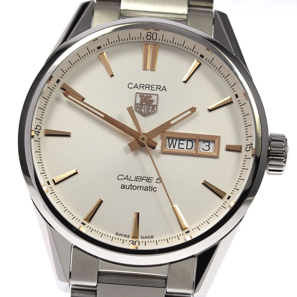 タグホイヤー TAG HEUER WAR201D-1 カレラ キャリバー5 デイデイト 
