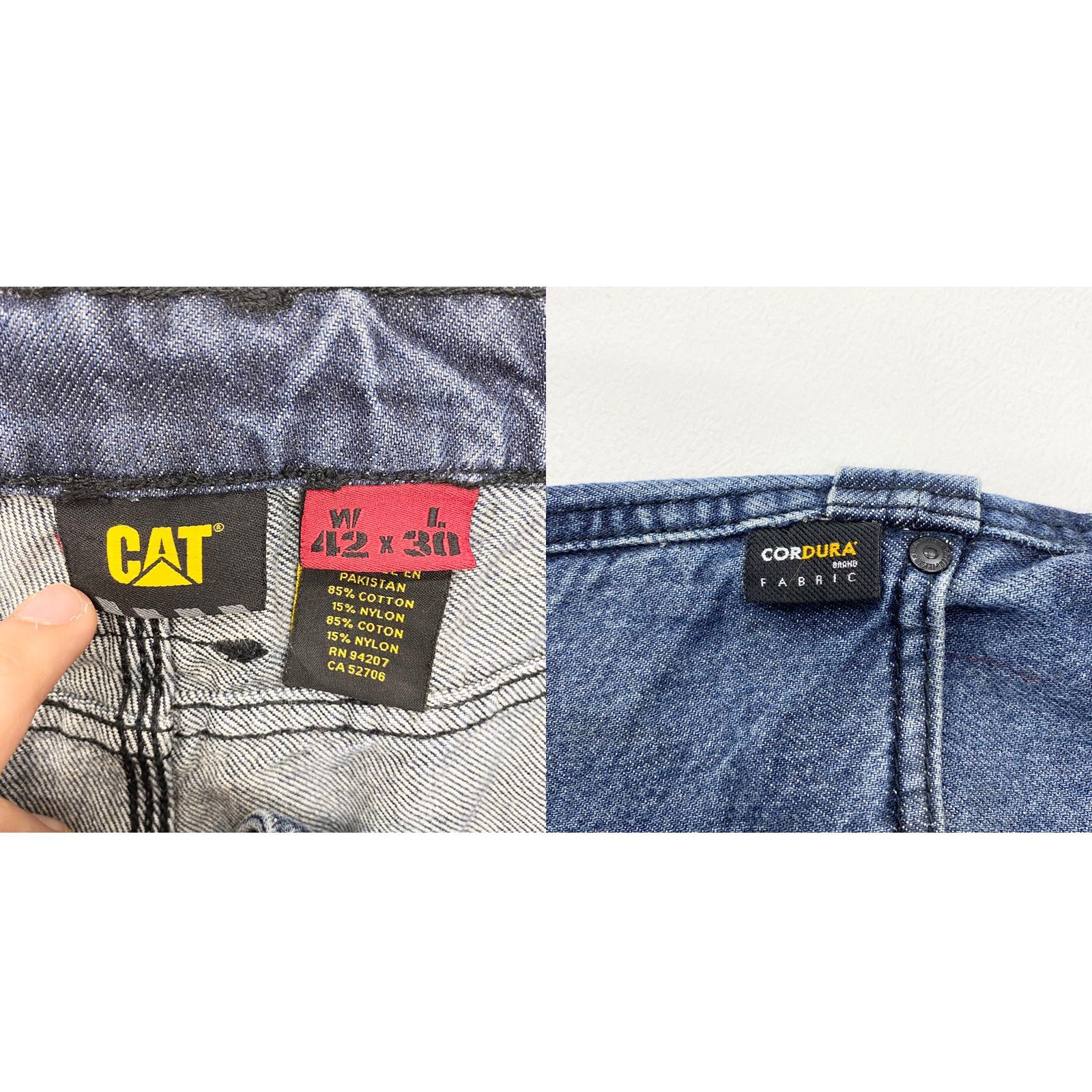 キャタピラー CAT デニム ペインターパンツ W42 L30 ワーク バギー