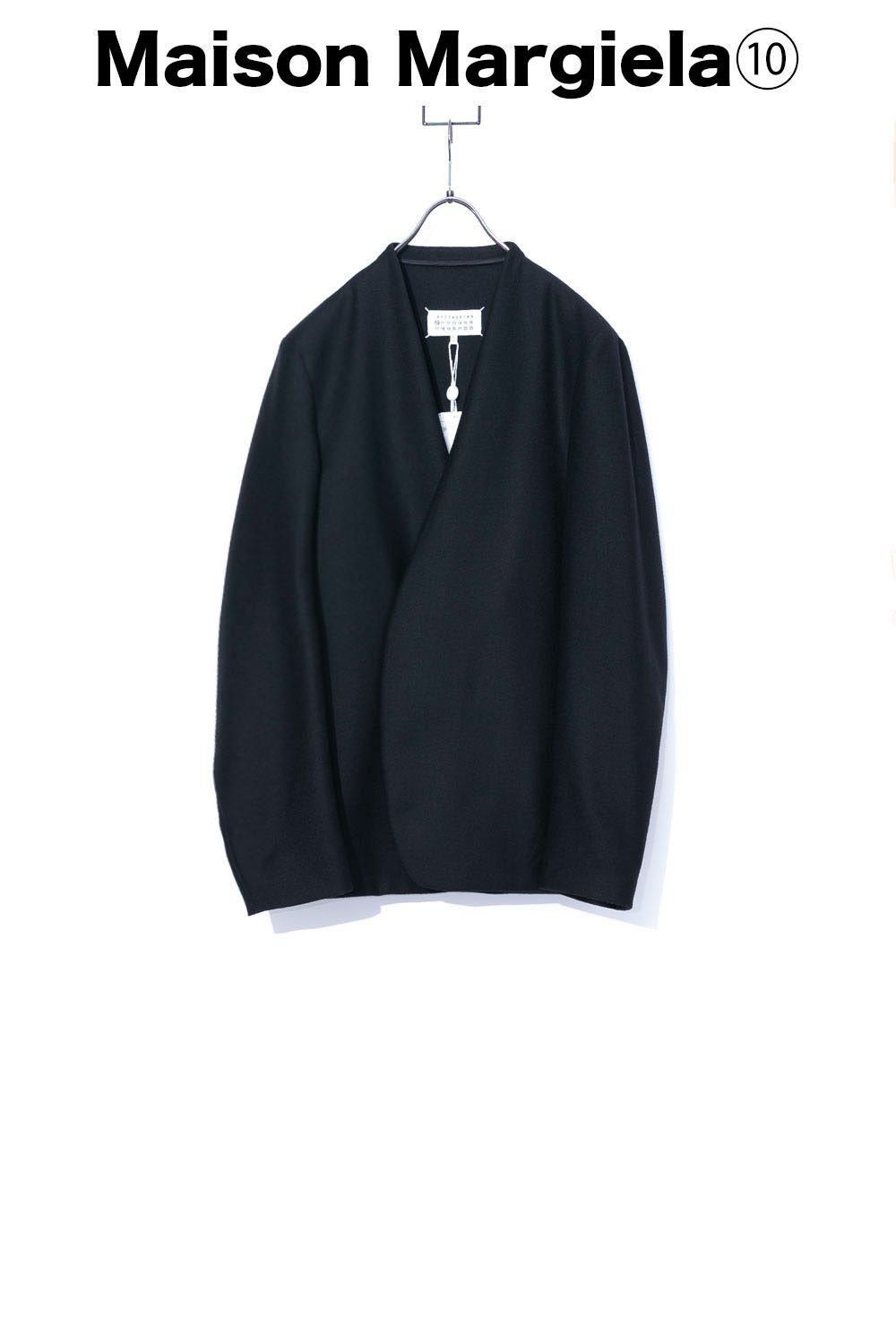 Maison Margiela⑩　メゾンマルジェラ　No Collar Jacket　ノーカラージャケット