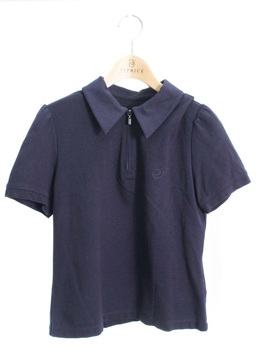 フォクシーブティック ポロシャツ Lady Polo ネイビー 38 フォクシーブティック ポロシャツ Lady Polo ネイビー 38