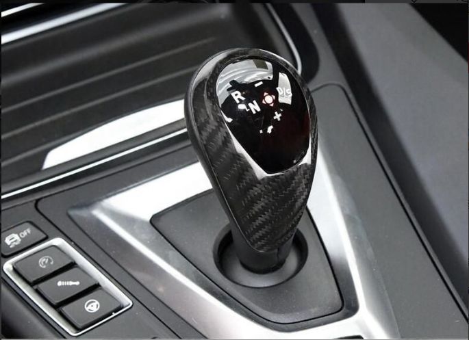 リアルカーボン製 BMW右ハンドル M2 F87 M3 F80 M4 F82 F83 M5 F10 F85 X5M F86 X6M F12 F13シフト ノブ レバー