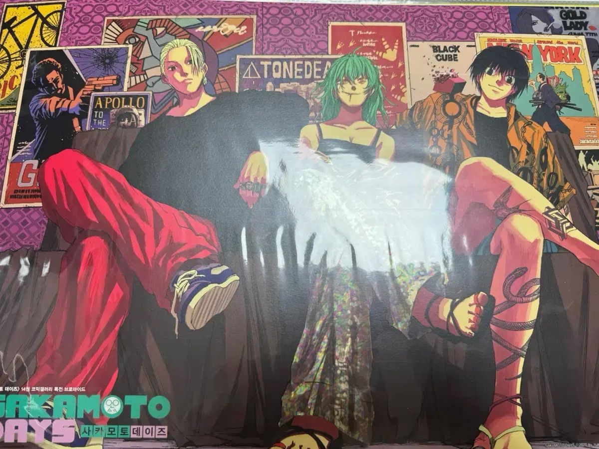 【雷市場（ポンジャン）商品韓国直送】 区 jcc ポスター サカモトデイズ 南雲 鉄虎 レオニアン