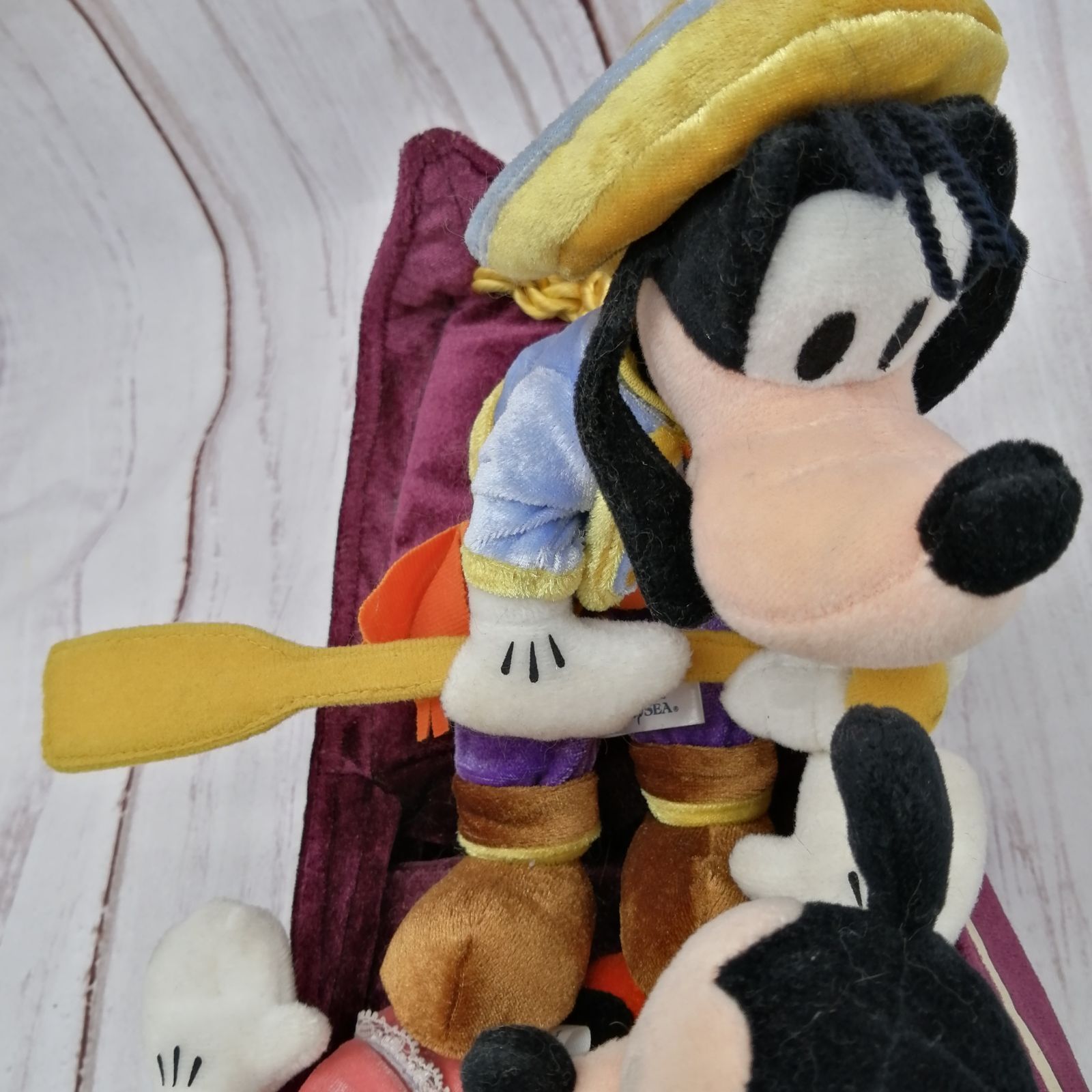 ディズニー　ぬいぐるみ　ベネツィアンゴンドラ　ミッキー　ミニー　グーフィー　レア ディズニー ぬいぐるみ ベネツィアンゴンドラ ミッキー ミニー