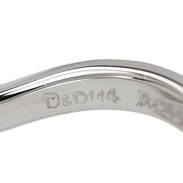 D&D114 ダイヤモンド リング ダイヤモンド Pt900 グレード付き 鑑定書  