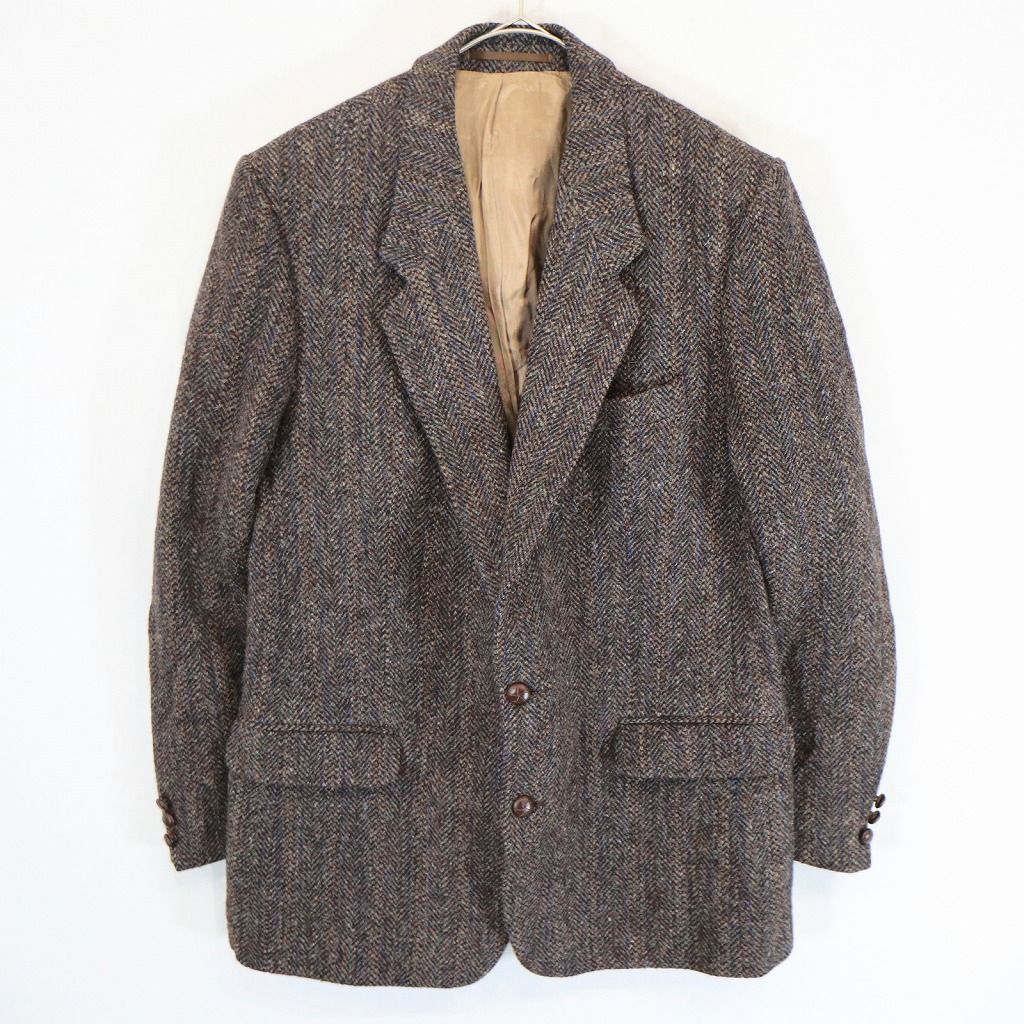 Harris Tweed ハリスツイード テーラードジャケット 防寒 防風