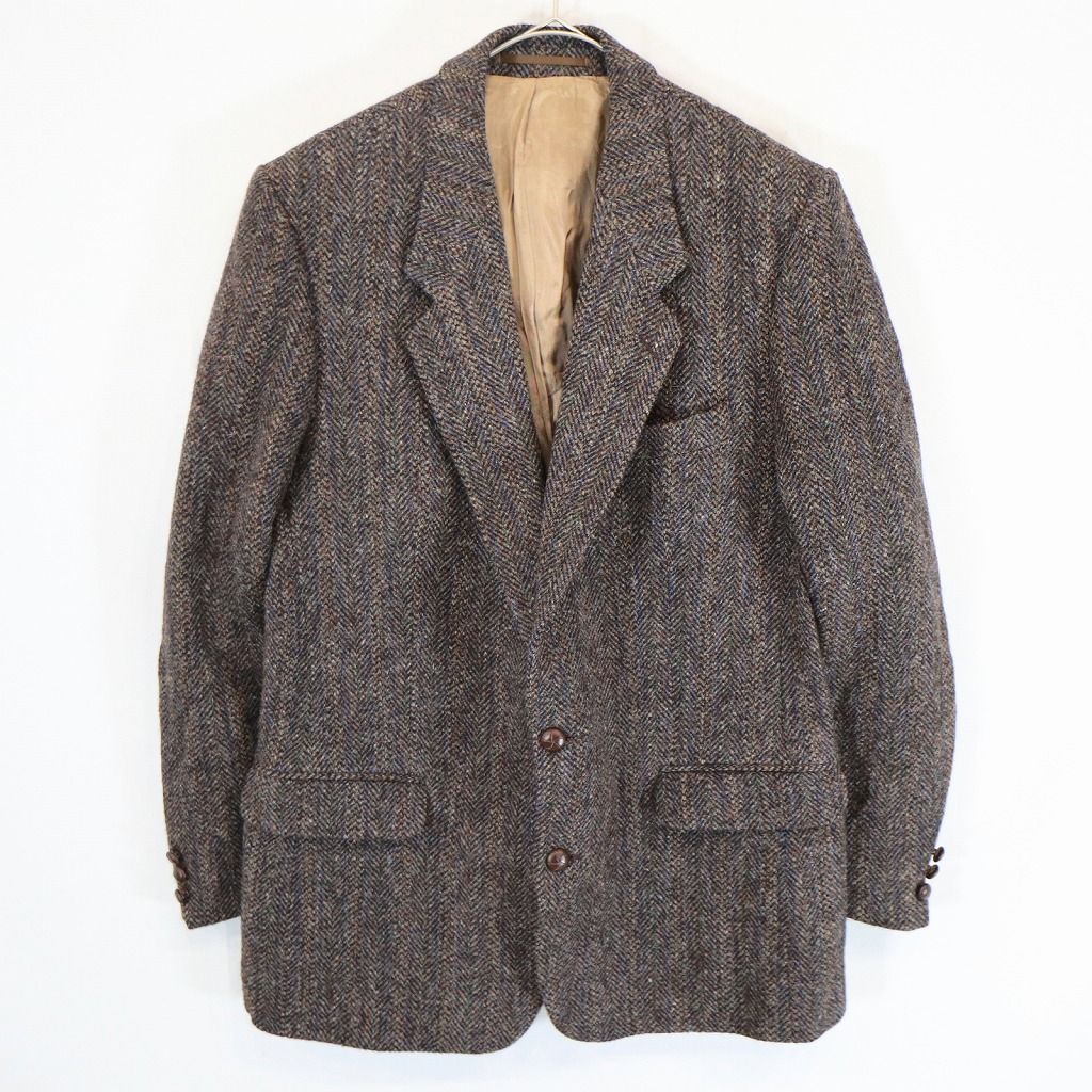 Harris Tweed ハリスツイード テーラードジャケット 防寒 防風 スーツ